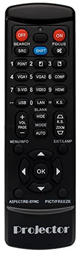 Replacement Remote for DELL M110 M115HD Projector