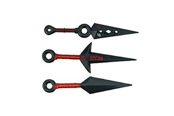 Naruto Anime Cosplay Waffen Medium Kunai Triple Set