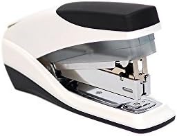 VolcanicsUS Easy One Touch Commercial Desktop Stapler Heavy Duty Easy Touch Stapler White