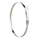 Quwei Stainless Steel Cable Ties-Locking Metal Zip-Exhaust Strap- Wrap Coated 100pcs 11.8 Inches Multi-Purpose Locking Cable Ties
