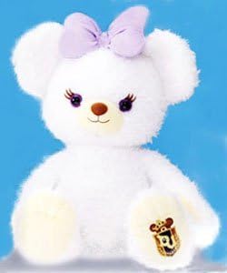 Yunibeashiti Puffy (Daisy) Disney Store Limited UniBEARsity stuffed toy