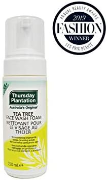 thursday plantation tea tree face wash foam