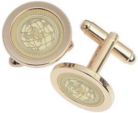 Cornell University - Cufflink Cuff Link Set - Gold