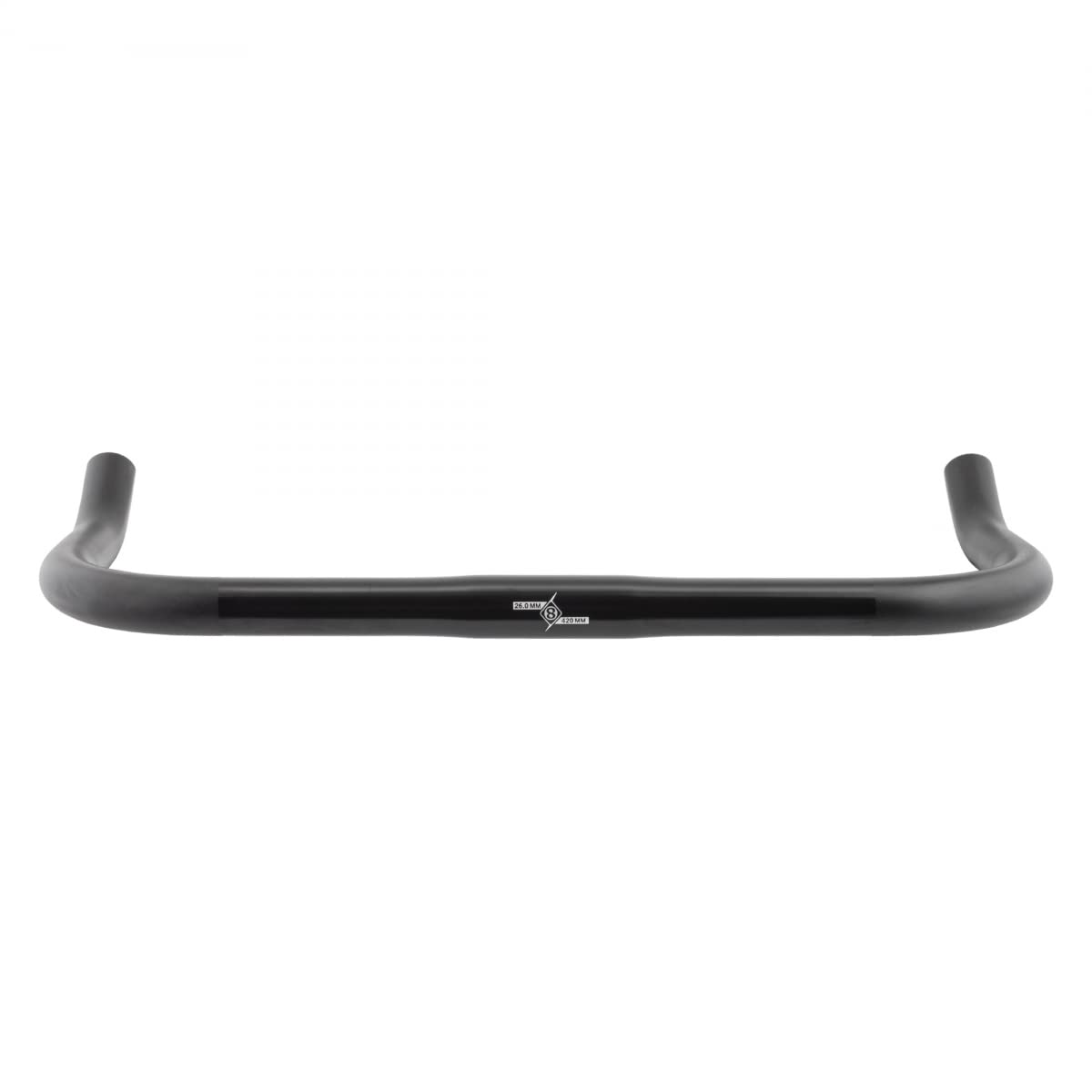 Origin8 Bullhorn Handlebar, 26.0 x 420mm, Black