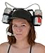 Fairly Odd Novelties Beer Soda Guzzler Helmet Drinking Party Hat, Black, One Size, (FON-10117)