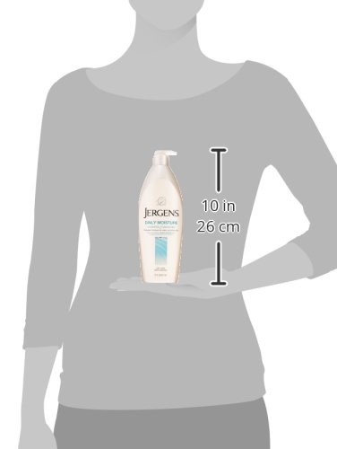 Jergens Daily Moisture, With Hydralucence Blend, Silk Proteins and Citrus Extracts, 21 Ounce