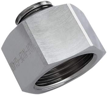 Koolance ADT-N12F-G14M Threading Adapter, NPT 1/2 Female to G 1/4 Male