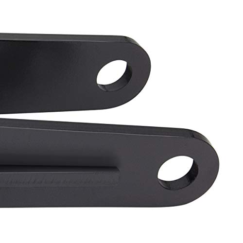 Supreme Suspensions - Jeep Commander XK Lift Leveling Kit 3.5" Front Fork Clevis Set High Strength Carbon Steel 4x2 4x4 (Black) Pro
