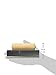 Kraft Tool CF157 1/2-Inch Radius Inside Curb and Sidewalk Tool with Wood Handle, 6 x 4-Inch