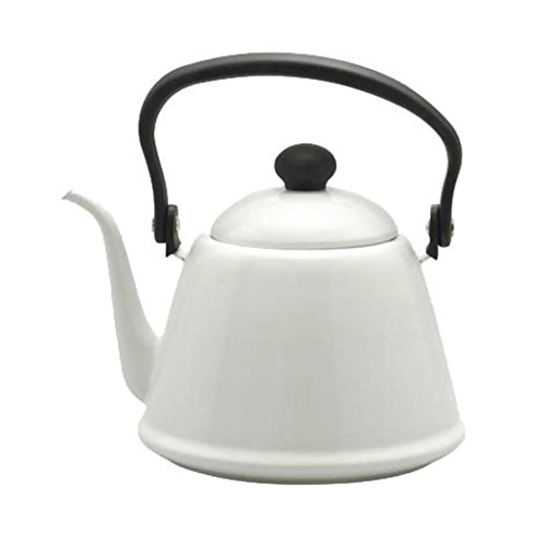 Click Here to See More Images Noda enamel drip kettle II White DK-200