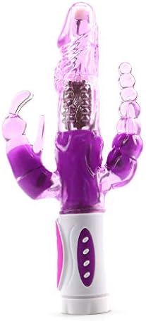 Jetamie 12 Speeds Thrusting Rotating Vibe-Rate Large Size Rabbit T0y for Women Pleasure, Whisper Quiet & DiLscreet Package