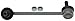 ACDelco 46G20590A Advantage Front Passenger Side Suspension Stabilizer Bar Link Kit with Link and Nuts