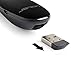JSVER Wireless Presenter RF 2.4GHz Rechargeable Keynote Remote Control PowerPoint PPT Clicker with a Red Laser Pointer Pen