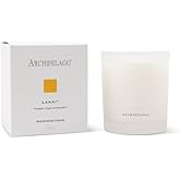 Archipelago Botanicals Scented Candle, Lanai, Hand-Poured Premium Wax Blend, Lead-Free Cotton Wicks, Glass Candle Jar with Gift Box, Burns Approx. 60 Hours, 10 Oz.
