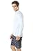 TSLA Men's UPF 50+ Long Sleeve Rash Guard, UV/SPF Quick Dry Swim Shirt, Water Surf Swimming Shirts, Vibrant Guard Off White, Medium