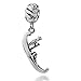 Jovana Sterling Silver Venice Gondola Dangle Bead Charm,Fits Pandora Bracelet