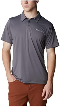 Polo de caminhada masculino, Polo Camisa, Cinzento Urbano, Médio