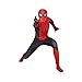 MYanimec Unisex Lycra Spandex Zentai Halloween Cosplay Costumes Adult/Kids 3D Style (Adults-L Red and Black