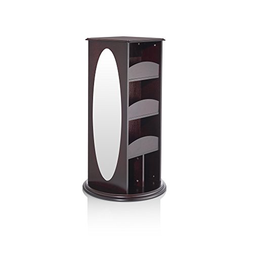 Yesfashion Girls'Dress-Up Storage With Light & Mirror,Kids Clothing