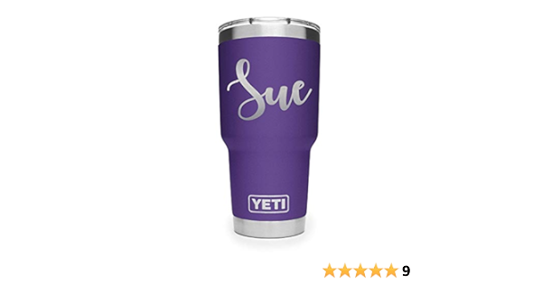 purple yeti tumbler