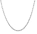 925 Sterling Silver 3mm Rope Chain - Available in 10