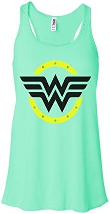 Superhero Womens Fashion Tank Tops Wonder Woman Royaltee Workout Shirts