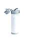 Thermos Vacuum Insulated Stainless Steel Commuter Bottle, 16-ounce, White w/Purple Accent