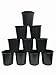 Viagrow VHPP500-10 VHPP Nursery Pots, 5 Gallon, Black