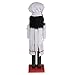 Clever Creations Baker Chef Nutcracker Collectable Festive Christmas Decor | 100% Wood Perfect for Shelves and Tables | 15