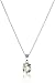 Sterling Silver Gemstone Pendant Necklace, 18