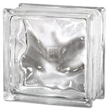 Qualtiy Glass Block 8 x 8 x 4 Decora Glass Block