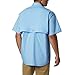 Columbia Men's PFG Bonehead Short Sleeve Shirt - Tall , Vivid Blue, 3X Tall