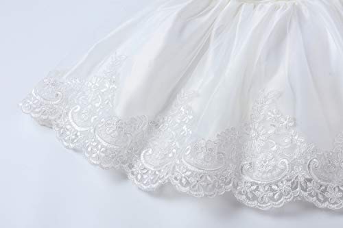 LZH Baby Meisjes Jurk Pailletten Strik Tutu Bloem Verjaardagsfeestje Trouwjurk Kinderjurken met Hoofddeksels - Image 6