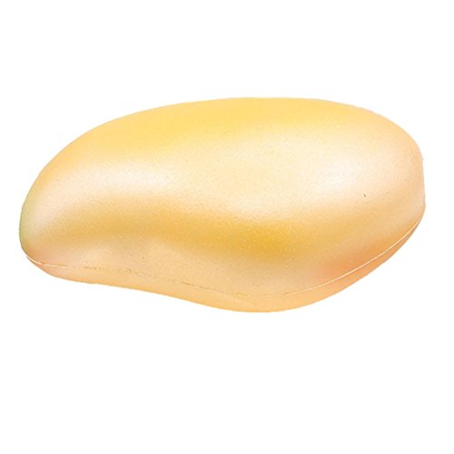 Mikey Store Mochi Slow Rising Toy ,Simulation Mango Squeeze Squishy Cream Scented (B)