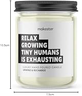 Makester Luxury Soy Wax Candle - Vanilla, Jasmine, Sugared Almond view 8