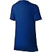 NIKE Boys' Short-Sleeve Training Shirt, Hyper Royal, Medium