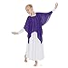 EUROTARD 39768 Adult Sheer Devotion Single Layer Overlay/Sequin Belt Sold Separately (Purple)