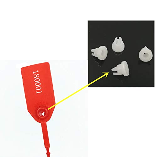250mm Pull-Tite Security Seal Plastic Seals Signage Numbered(Package of 100) (Red) - Thumbnail 5