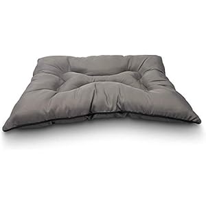 KOZI PET Ultra Soft Polyester Bed for Dog & Cat, Grey, Small