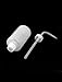 Lab Right Angle Tip Plastic Liquid Storage Squeeze Bottle 250mL 3 Pcs
