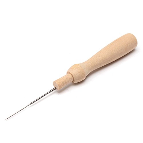 Soft Wool Felt + Felting Needle Tools Set Mat Starter Kit DIY Craft, Set of 25/16 Colors (25 Colors)