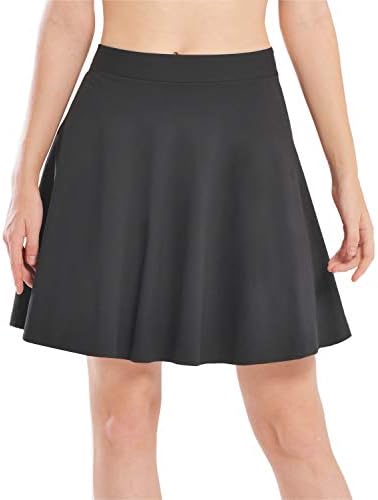 Safort Women’s 17" Athletic Skort with 2 Pockets, UPF50+, Active Tennis Skirt with Inner Shorts, Skirts for Golf and Workouts