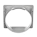 bromrefulgenc Universal Window Connector,5.9inch Dia Exhaust Duct Interface L/F C/H Series for Portable Air Conditioner - Exhaust Duct Interface Square (C/H Series)