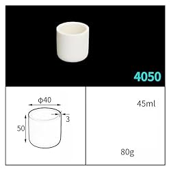 Laboratory Crucible Cylindrical Corundum Crucible
