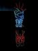 ZITRADES EL Wire Portable Neon Light for Parties, Halloween DIY Decoration (3m 9ft,Red)