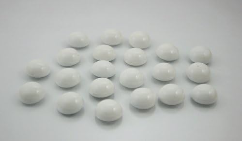 50 pcs.DomeWhite Mushroom Rivets Studs Decorations Findings 12 mm. KDRC12