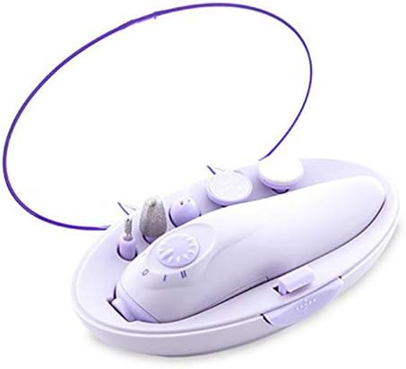 SZP 5-in-1 Care Kit, Electric Pedicure, Electric Foot Grinder, Exfoliating Tool, Pedicure, Pedicure, Universal Hands and Feet [Energy Class A]