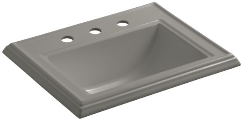 KOHLER K-2241-8-K4 Memoirs Self-Rimming Bathroom Sink, Cashmere