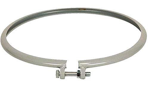 55 Gal Steel Drum Open-Head| Black | Metal Barrel | Rust Inhibitor Lining | Bolt Ring Closure - Thumbnail 2