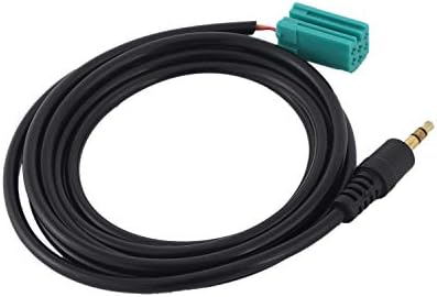 guoxuEE 3.5MM Aux Input Adaptor Cable LEAD For Renault Megane Laguna Scenic iPhone